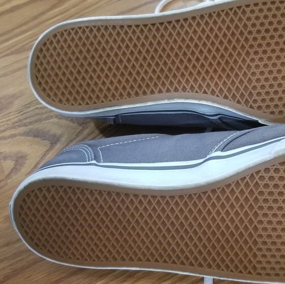 Vans Gray Canvas Sneakers - Picture 5 of 5